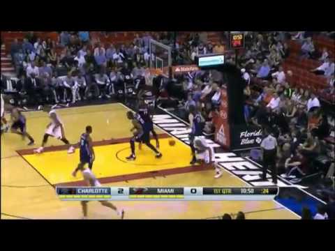 Lebron James 61 Points vs Charlotte Bobcats - Heat Record and Carrer High 03/03/2014