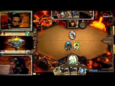 ThijsNL vs Lifecoach | Hearthstone World Championship EU 2015 Semifinals | HS Esports