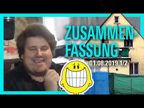 Drachenlord Stream 01.08.2019 1/2 (SUMMARY) / Happy almost birthday boy