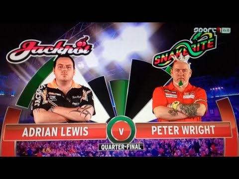 PDC World Darts Championship 2016 Quarter-Final Adrian Lewis vs Peter Wright 2016 01 01 HUN