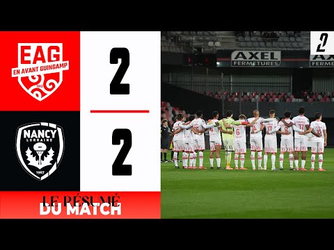 J9 Ligue 2 BKT - Le résumé vidéo de Guingamp - Nancy