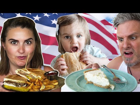 Brits Try [CUBAN SANDWICH] & [KEY LIME PIE] For The First Time!  Vlog.10