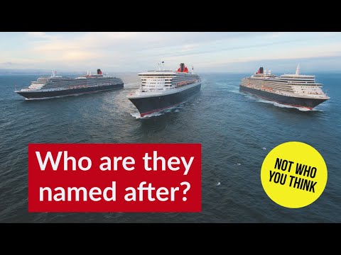 Thumbnail for Who are Cunard’s Queens REALLY named after?