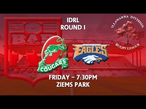 2018 Illawarra RL Round 1 - Corrimal Cougers v Berkeley Eagles