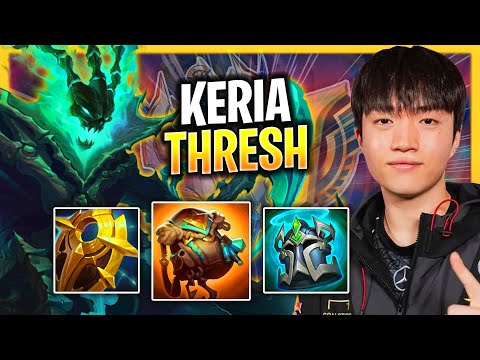 KERIA BRINGS BACK THRESH! | T1 Keria Plays Thresh Support vs Leona!  Season 2024