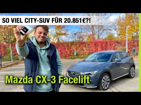 2021 Mazda CX-3 Facelift (121 PS) im Test! 🤍 So viel City-SUV für 20.851€?! 🤔 Fahrbericht | Review