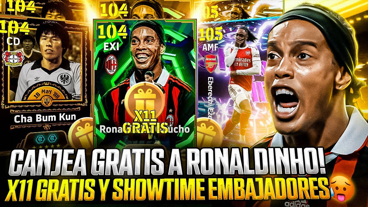 Fin Mantenimiento eFootball🚨Actualizacion de Campaña Con Ronaldinho Gratis🎁x11 GRATIS!✅