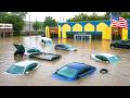 Norfolk, Virginia Underwater!🌊 Severe Flash Flooding Turns Streets Into Rivers, Traps Vehicles