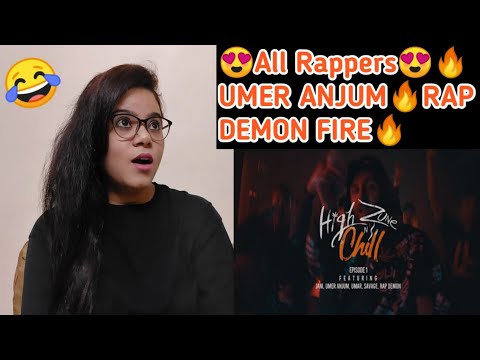 || HIGH ZONE N'CHILL:EP1 Reaction || Jani,Umer Anjum,Umar, Savage,Rap Demon || Madhu Filmi Tadhka ||