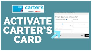 How To Activate Carter's Credit Card Online 2022 Carter's Credit Card Activation