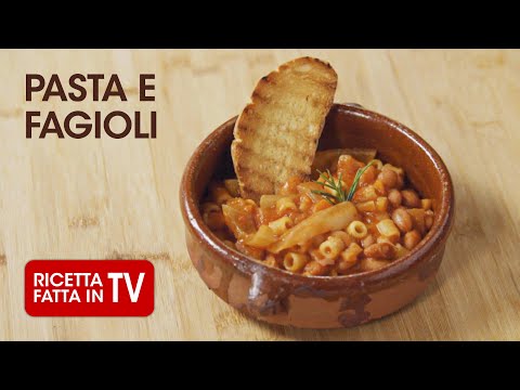 PASTA E FAGIOLI di Benedetta Rossi - Ricetta TV Fatto in Casa per Voi