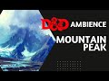 High Mountain Peak | D&D Ambience | Fantasy Background