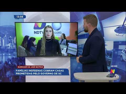 Barragem de José Boiteux: famílias indígenas cobram casas prometidas pelo Governo de SC