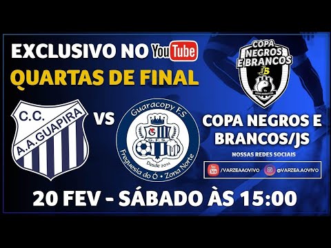 AA Guapira x Guaracopy FS - Quartas de Final - Copa Negros e Brancos/JS