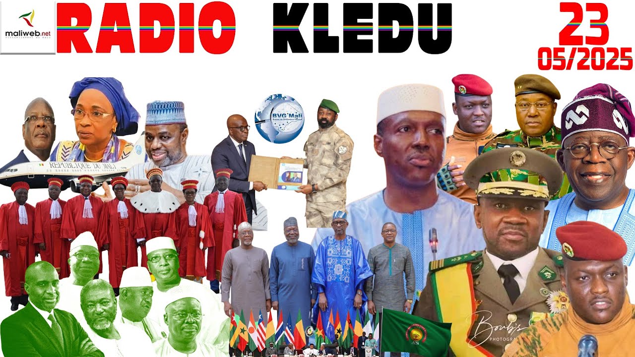 La Revue de Presse de la RADIO KLEDU du 23 Mai 2025