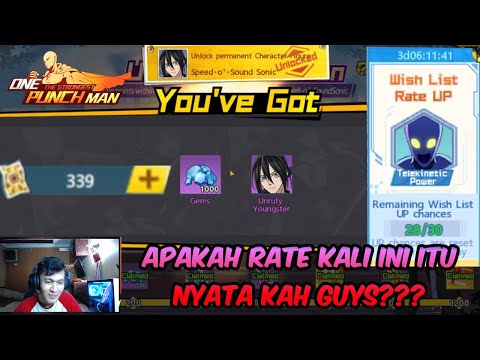 MARI KITA GACHA DEMI MENDAPATKAN SKIN SONIC DAN 1000 GEMS !!! - OPM The Strongest