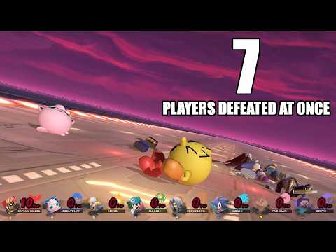 What happens if you defeat 7 opponents at once with the Final Smash in Stamina Mode?