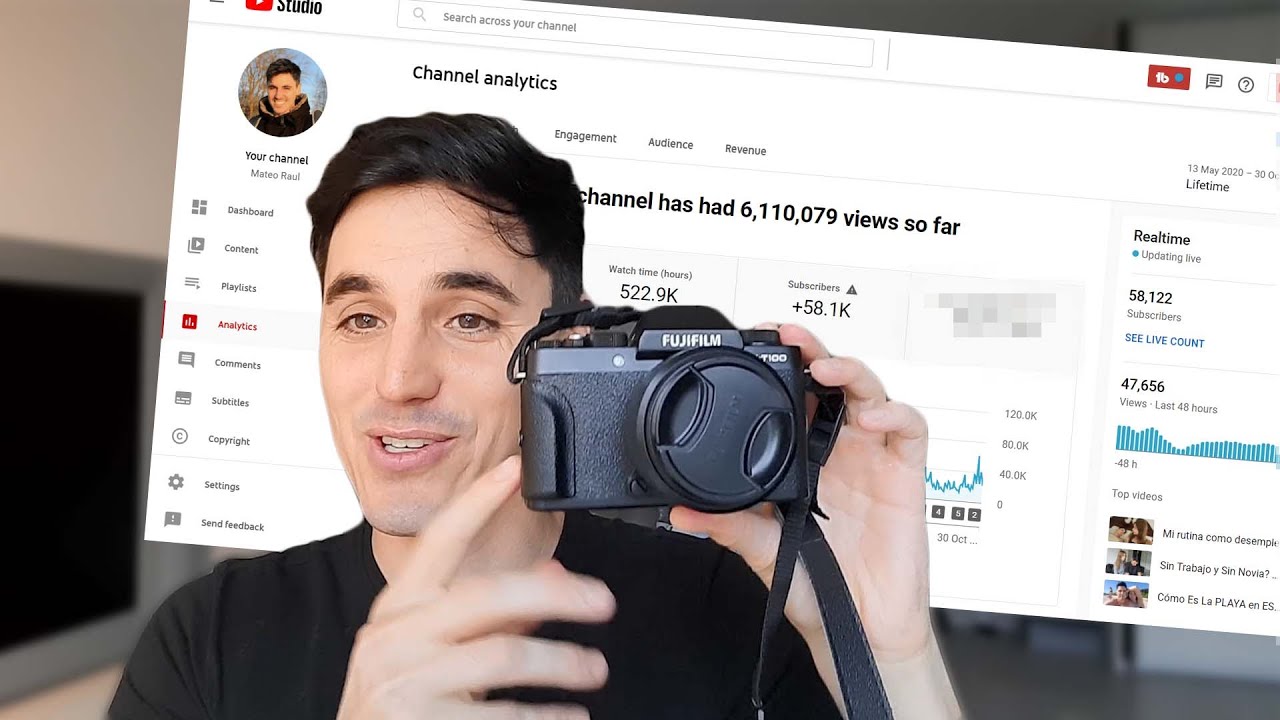 I show you how much YOUTUBE pays me