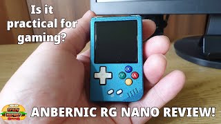 Anbernic RG Nano Review - 1.5" Tiny Retro Handheld - Is it practical for Gameplay?!