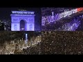 Crowd Gathers On The Champs Elysées To Watch New Year S Eve Fireworks AFP