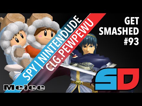 Get Smashed at the Foundry #93 - Loser Finals: SPY|Nintendude (Ice Climbers) vs CLG.PewPewU (Marth)
