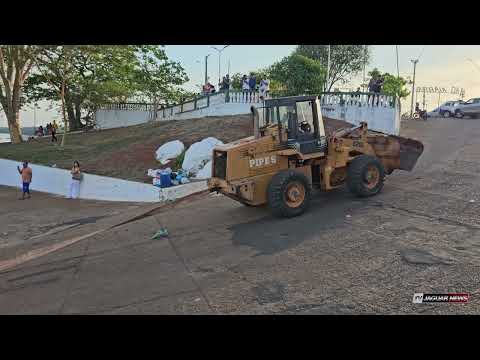 IMAGENS IMPRESSIONANTES: REMOÇÃO DO ÔNIBUS QUE CAIU NO RIO TOCANTINS EM TOCANTINÓPOLIS