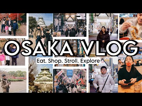 Osaka Vlog | Hotel Location, Shops, Food, Explore| Sevilla4P