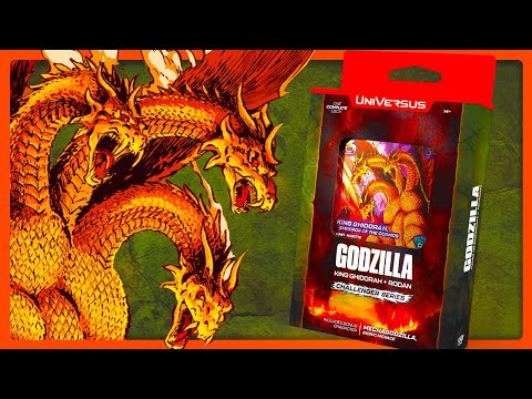 What's Inside the KING GHIDORAH + RODAN Challenger Deck | UniVersus CCG
