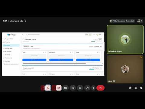 Arviga Project Management System Berbasis AI (LLM) dan Pemeliharaan Aplikasi dengan AI Agent