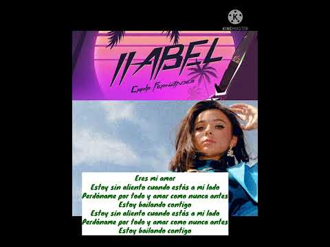 J.J. Abel & Carla Fernandes - Mi Amor LETRA/LYRICS/TEKST