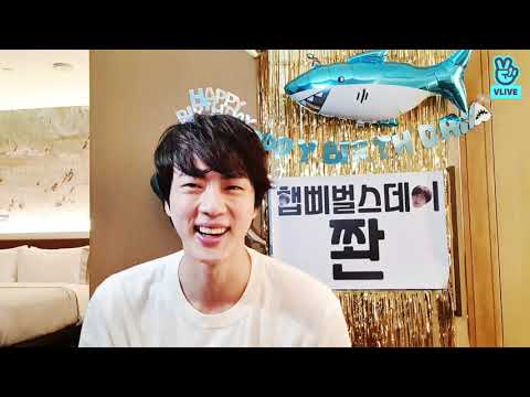 (Eng/Indo Sub) BTS Jin Birthday VLive | 211204 | Jin's birthday!🎂& Super Tuna🐟Showcase