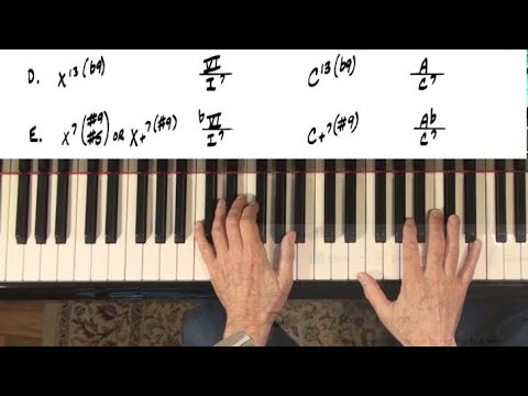 Upper Structure Triads on dominant 7th chords