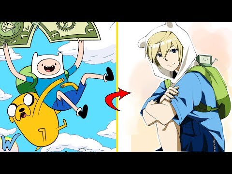 ФИНН ПАРНИШКА В СТИЛЕ АНИМЕ. ВРЕМЯ ПРИКЛЮЧЕНИЙ