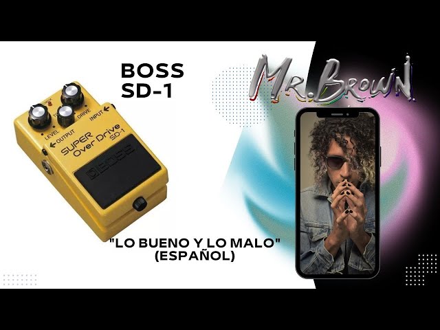 Vídeo relacionado con BOSS SD-1 SUPER OverDrive Gitaareffectpedaal | Genrebepalende Overdrive-Sound | Mild tot Matige Drive Tonen | Ideaal voor gebruik met Cleane en Licht Aangedreven Versterkers | 5 Jaar Garantie