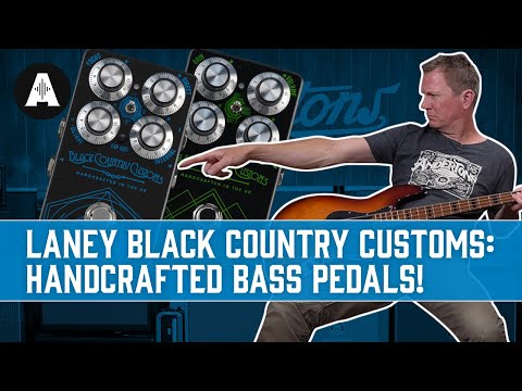 Laney Black Country Customs The 85 2021 - Present - Black / Blue image 6