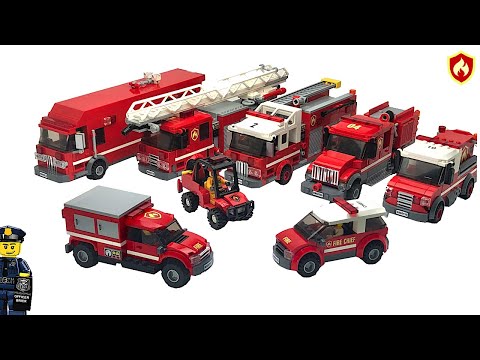 LEGO City Fire Trucks Apparatus 2022 Update!