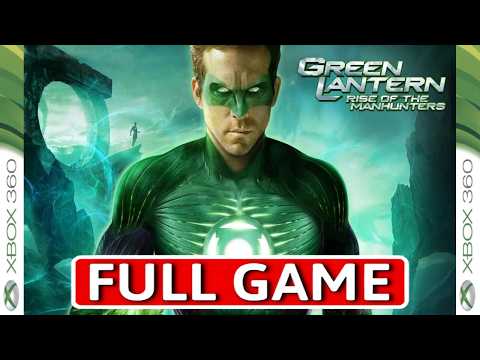 Green Lantern Rise Of The Manhunters - Full Game Walkthrough Longplay
