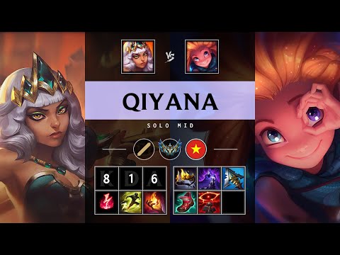 Qiyana Mid vs Zoe - VN Challenger Patch 25.13