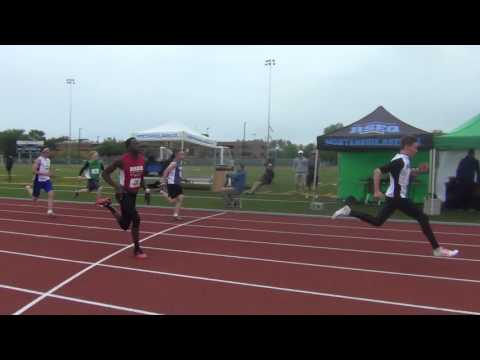 Provinciaux Scolaire 2016 - 100m Qualif 1 Juvénile Homme