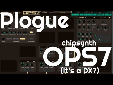 chipsynth OPS7 by Plogue (No Talking)
