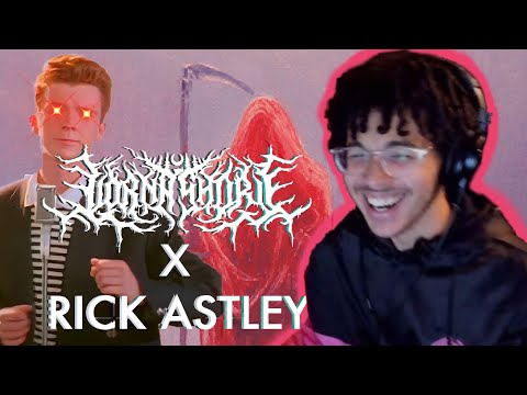 WHY IS THIS GOOD?!?! Lorna Shore X Rick Astley - Never Gonna Return To Nothingness (Reaction)