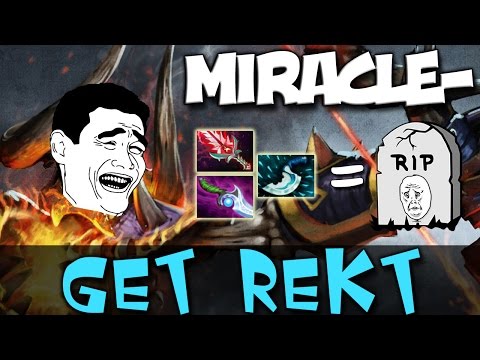 Miracle- Clinkz 6.87 Vol.2 : GET REKT - RAGE Dota 2 Gameplay