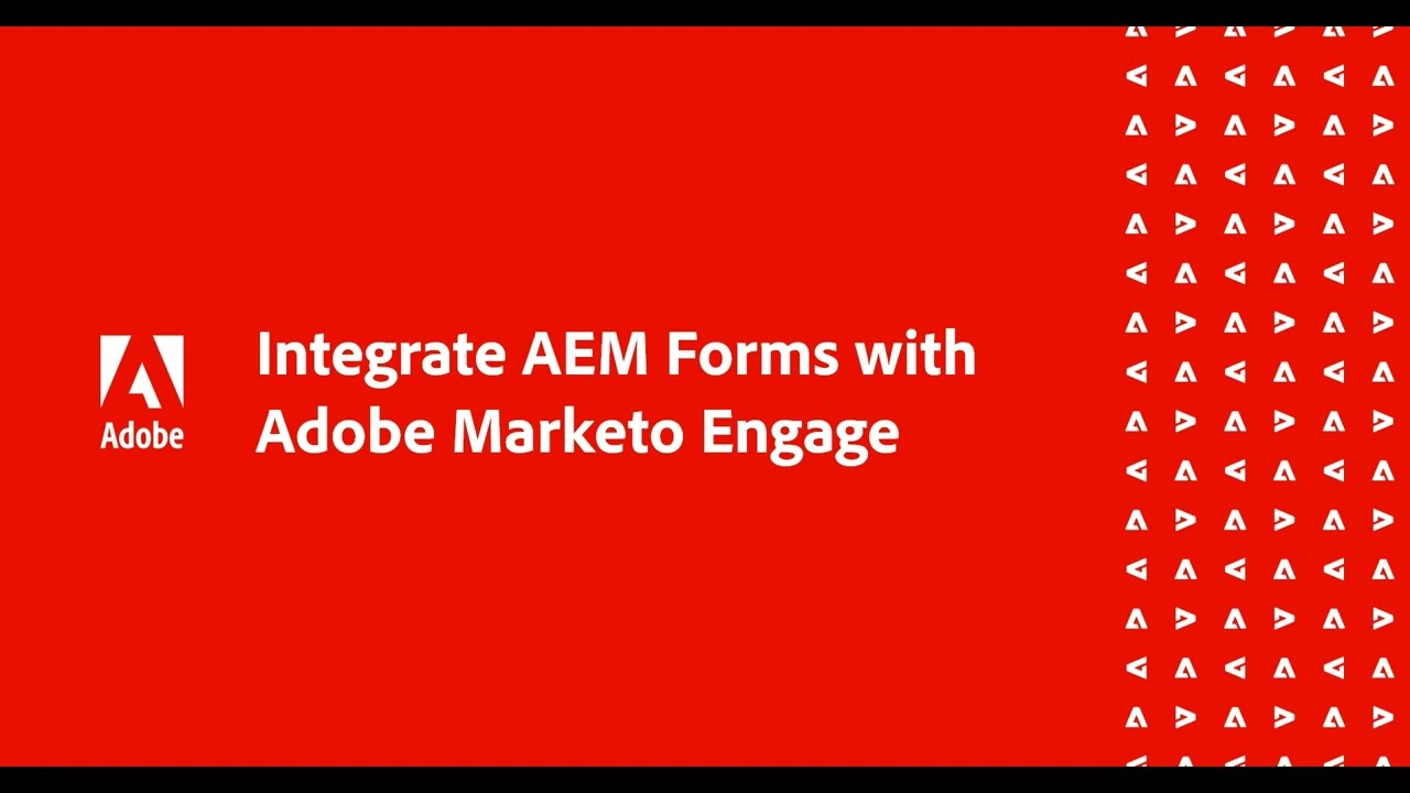 Integrate AEM Forms with Adobe Marketo Engage