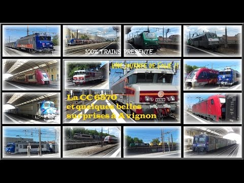 [TRAIN SPECIAL] La CC 6570 et quelques belles surprises à Avignon