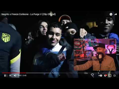 French Drill: Negrito x Freeze Corleone - 'La Purge V' (New Zealand Reaction)
