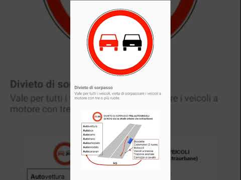 Patente b, segnale di divieto parte 2 , bambara italiano