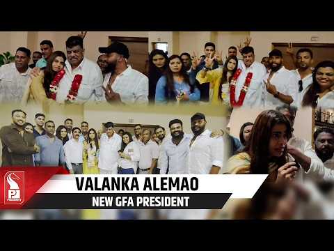 Valanka Alemao Elected Goa Football Association President