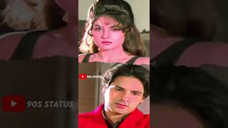 Baadalon Mein Chup Raha Chand 4K HD Song Status Kumar Sanu And Alka Yagnik Movie Phir Teri kah