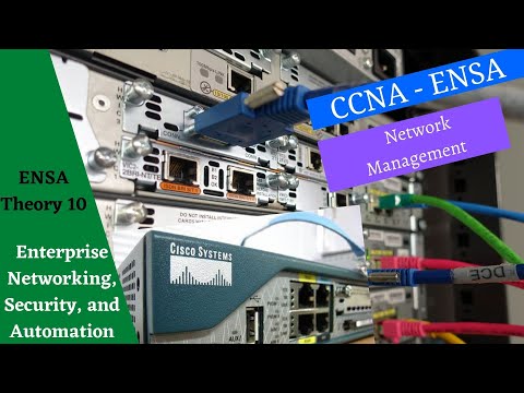 Cisco Netacad ENSA course - Module 10 - Network Management