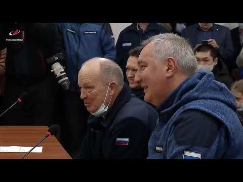 NASA Television Video File - Soyuz MS 20 Launch/Docking/Hatch Open - December 8, 2021